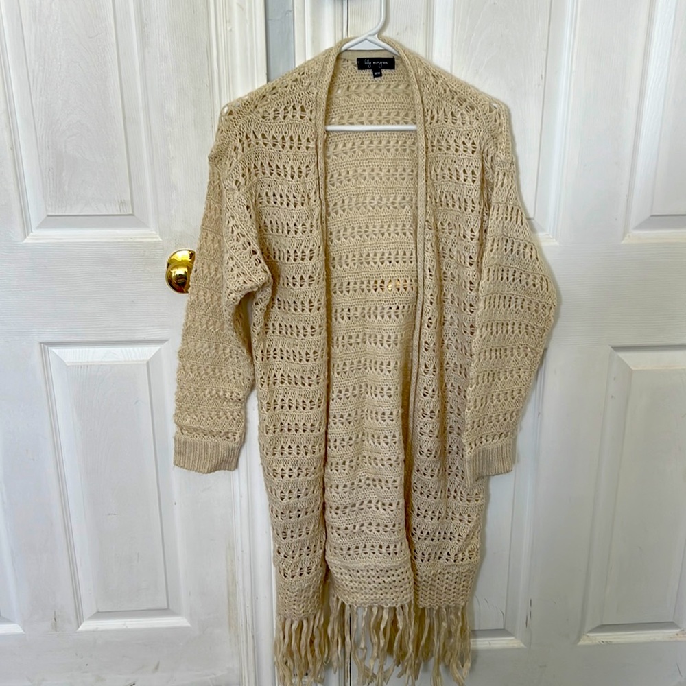 Long cardigan